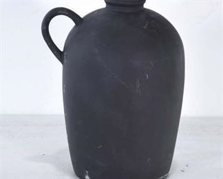 H&M Home Carved Solid Wood Jug Vase