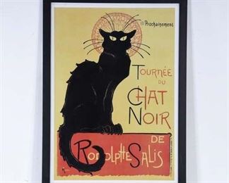Large Print Théophile Steinlen Tournée Du Chat Noir
