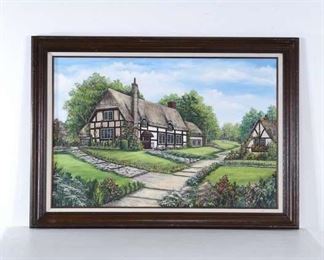 Tudor Cottage Landscape