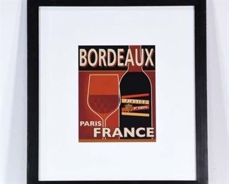 Bordeaux Paris France Wine