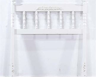 Twin Size White French Provincial Headboard
