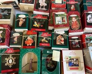 unopened Hallmark ornaments