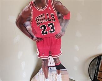 Michael Jordan Life Size Cardboard Stand