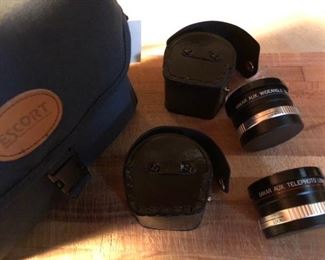 camera lens and lens bag