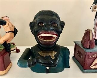 J. E. Stevens Americana Coin Bank.