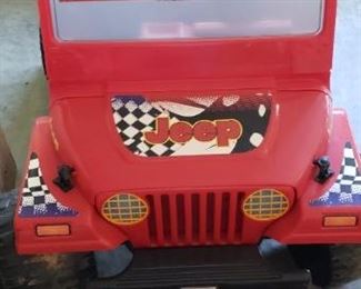Kid toy jeep