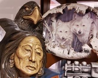 Thomas Maracle sculpture