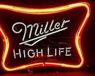 Miller High Life Neon Light Sign
