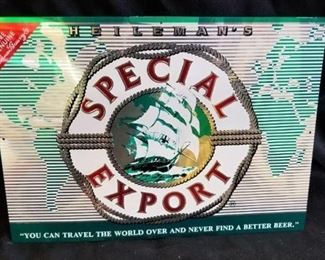 Special Export Metal Sign