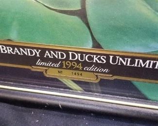 Limited Numbered Ducks Unlimited Prints