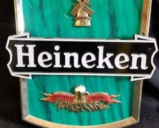 Heineken Beer Sign