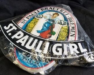 New St Pauli Girl Sign