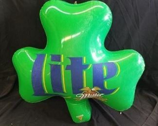 Miller Lite Shamrock Inflatable