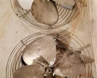 Vintage Fan Blades and Covers