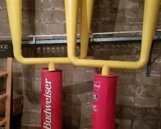 Huge Budweiser Football Uprights