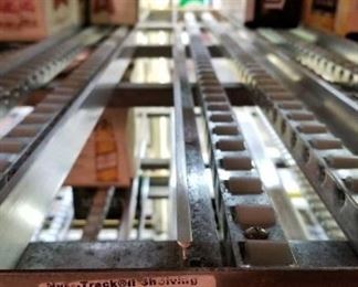 2 - 5 Door sections of Near New Styleline Cooler Doors and Racks