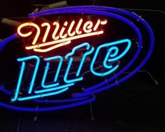 Miller Lite Neon Light Sign