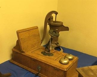 Old phone -- back then you didn't even have to dial 