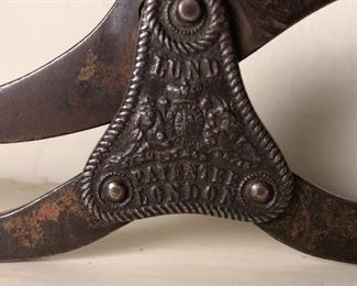 Antique 1800's LUND Patentee Lever Corkscrew / Cork Remover - London.  Rare