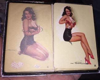 Earl MacPherson Pinup Artist Playing Cards Sealed printed by Brown & Bigelow for Peninsular Paper Company