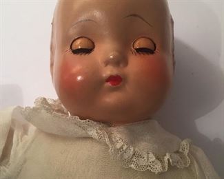 1930s COMPOSITION BABY DOLL