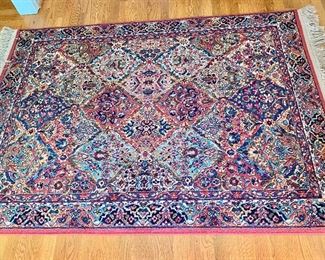 Karastan Multicolor Panel Kirman Pattern rug (4' 3" x6')