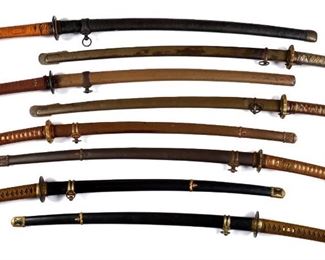 WWII Japanese Officers Swords