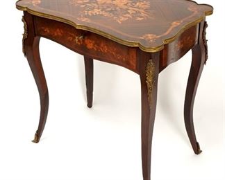 Wonderful Inlaid French Table