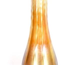 Rockefeller Estate Tiffany Favrile Glass Vase