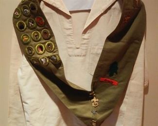 Vintage boy Scout items