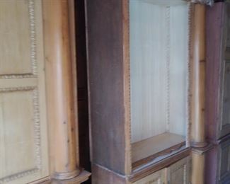 More of antique English cabinet