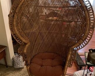 Peacock chair $50