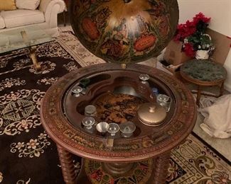 The asking price on this Vintage Globe Bar is $350. OBO