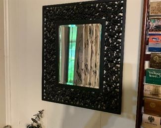 Black wall mirror $10