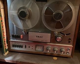 Teac Reel to reel. missing power cord $75