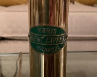 Brass lamp $10