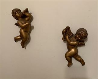 Pair hanging angels $5