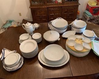 Full set of dishes $40