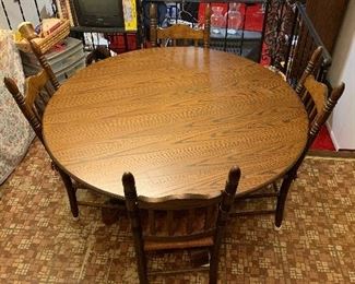 Dining table with 4 chairs $75