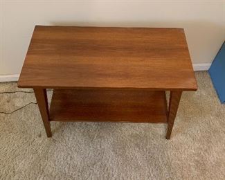 Mid-century table $50