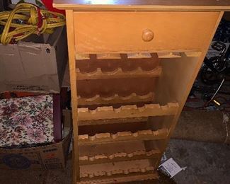 Wine rack $20
