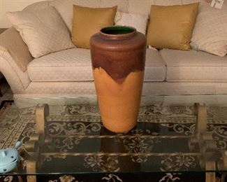 Large ceramic vase $15