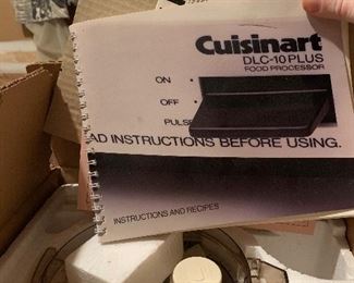 Cuisinart food processor still in box $10