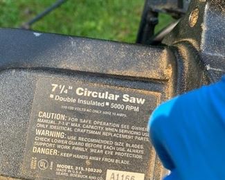 Craftsman sawmill $10 untested