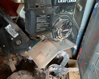 Craftsman tiller $50 untested