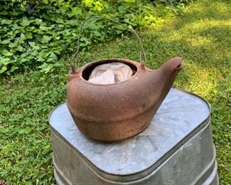 Cast iron pot $20