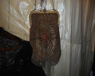 Beaded Flapper Purse (some beads are falling off)