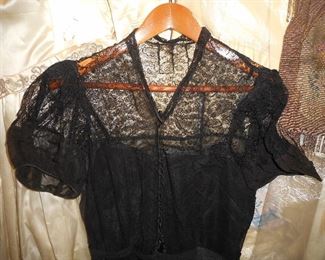 Black Lace dress (Mourning?)
