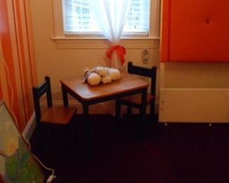 Child's Table and 2 Chairs