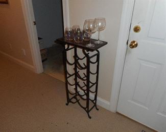 Mexico Iron Wine Rack